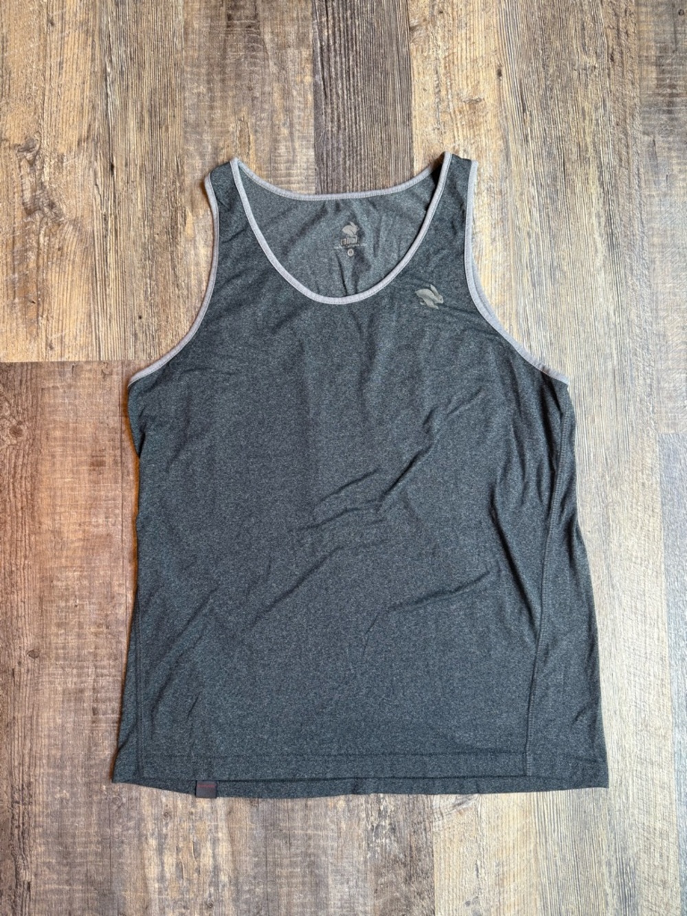 Run Rabbit Women’s Tank Top Sleeveless Grey Large Performance